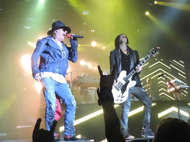 Guns N' Roses (Foto: Luna Markman / G1)