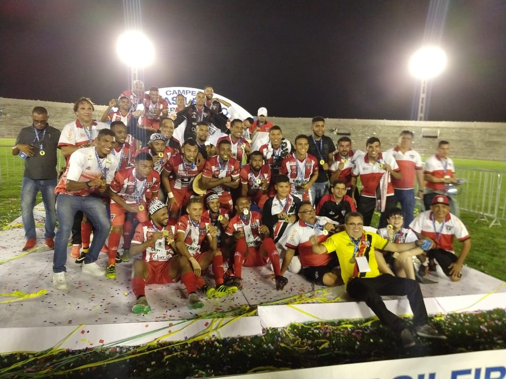 Ferroviário foi o campeão da Série D 2018 e disputará a Série C em 2019 — Foto: Expedito Madruga