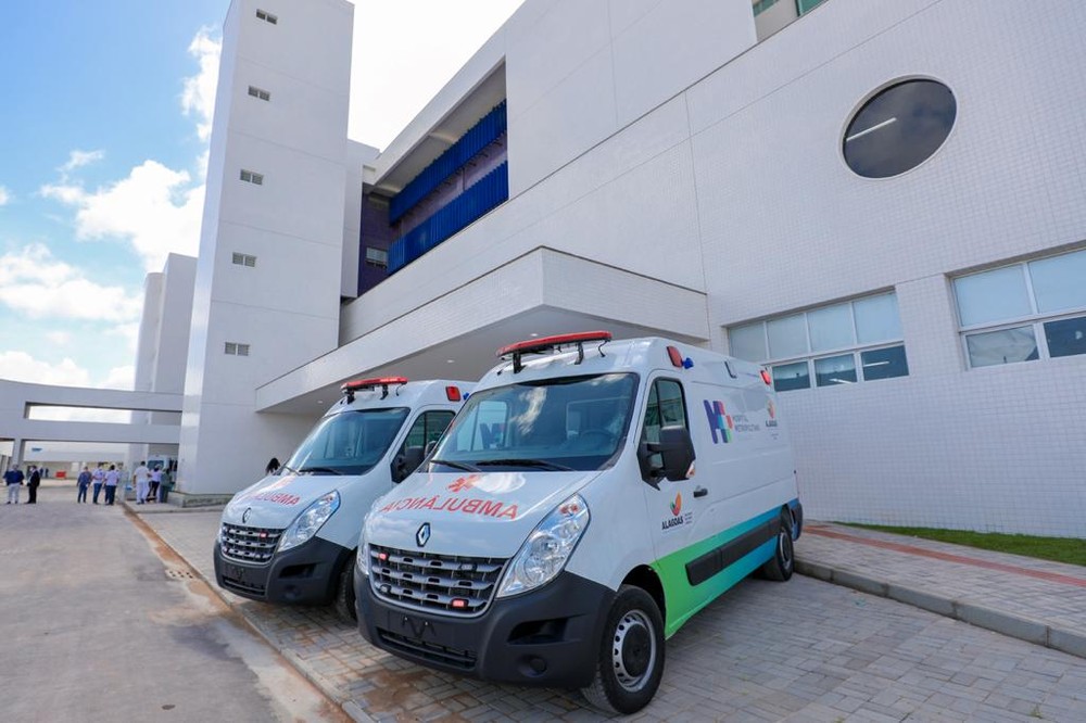 Hospital Metropolitano começa a funcionar no sábado (16) apenas com pacientes encaminhados de outras unidades de saúde — Foto: Secom Alagoas
