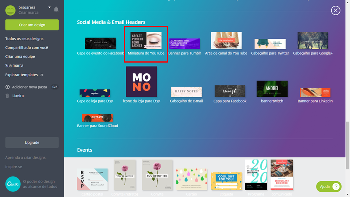 Como Criar Miniatura Para Video Do Youtube Usando O Canva