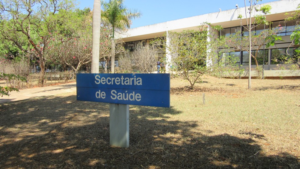 Secretaria de Saúde do Distrito Federal (Foto: Raquel Morais/G1)