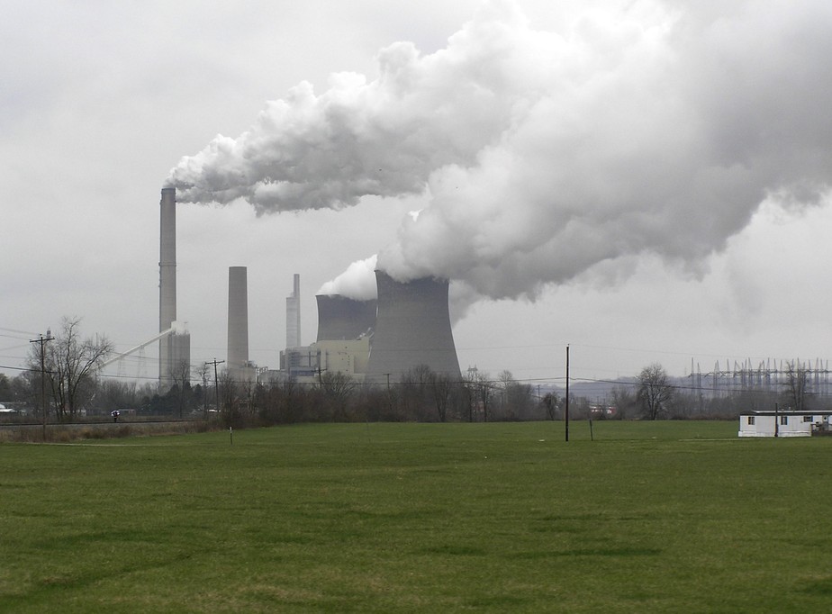 Usina termelétrica a carvão em Ohio, nos Estados Unidos
