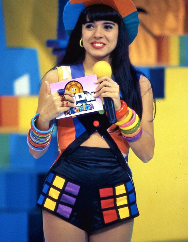 Mara Maravilha despontou como apresentadora infantil do Show Maravilha, no SBT, no fim da década de 1980 (Foto: Reprodução/Instagram)