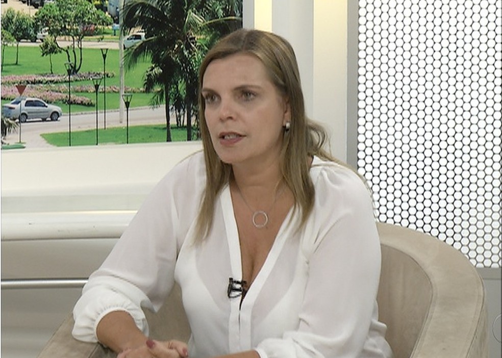 Cláudia Lelis vai assumir o comando do Palácio Araguaia por oito dias (Foto: Reprodução/TV Anhanguera)
