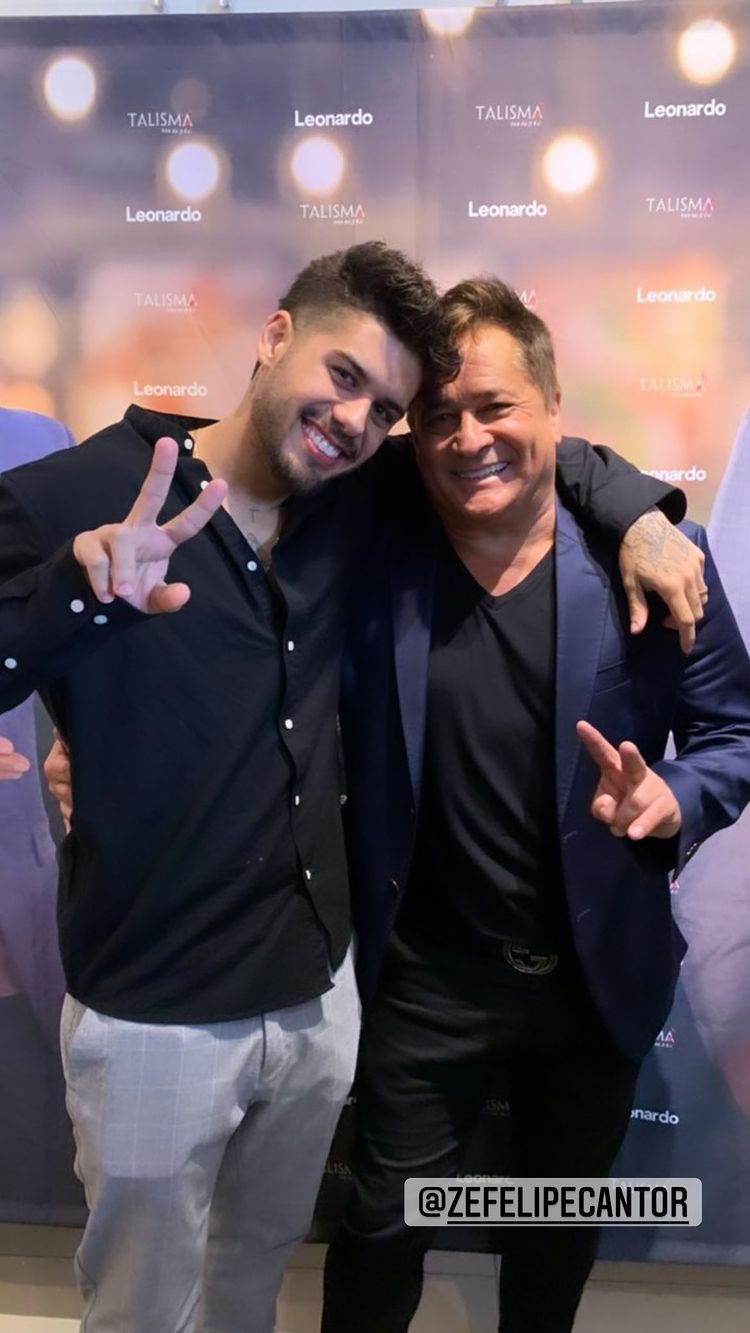 Zé Felipe e Leonardo (Foto: Reprodução/ Instagram)