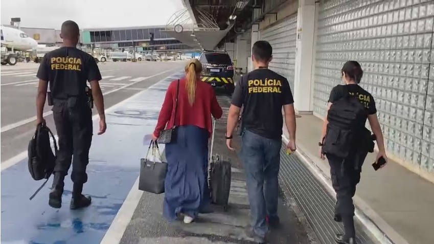 Sequestradora é presa pela Polícia Federal no aeroporto de Belém