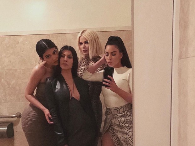 Irmãs Kardashian-Jenner (Foto: Reprodução/Instagram)