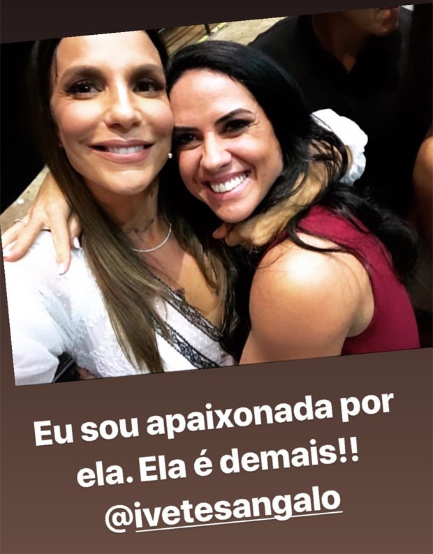 Ivete Sangalo e Graciele Lacerda (Foto: Reprodução/Instagram)