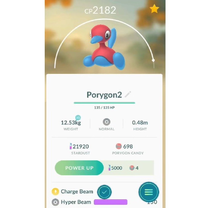 Porygon ganha nova evolução na segunda geração de Pokémon GO (Foto: Reprodução/Felipe Demartini)