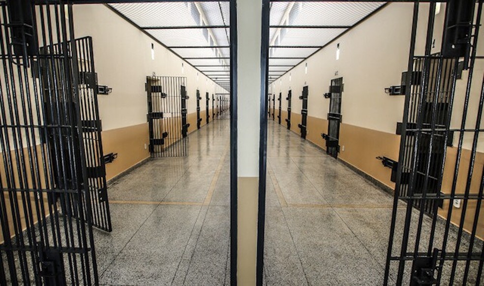 Foram inauguradas 400 novas vagas no presídio de Rio Branco em 2018 — Foto: Sérgio Vale/Secom