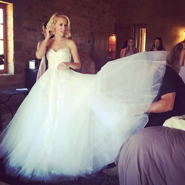Vestido de noiva de famosas (Foto: Reprodução Instagram) Vestido de noiva de famosas (Foto: Reprodução Instagram)