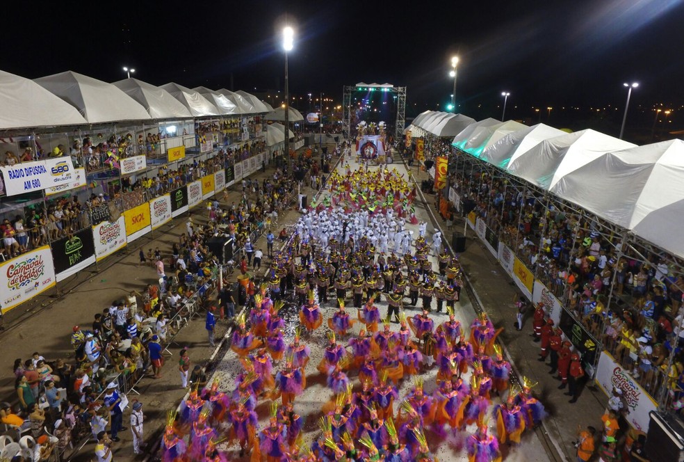 Passarela do Samba em SÃ£o LuÃ­s â Foto: Secom/Prefeitura de SÃ£o LuÃ­s