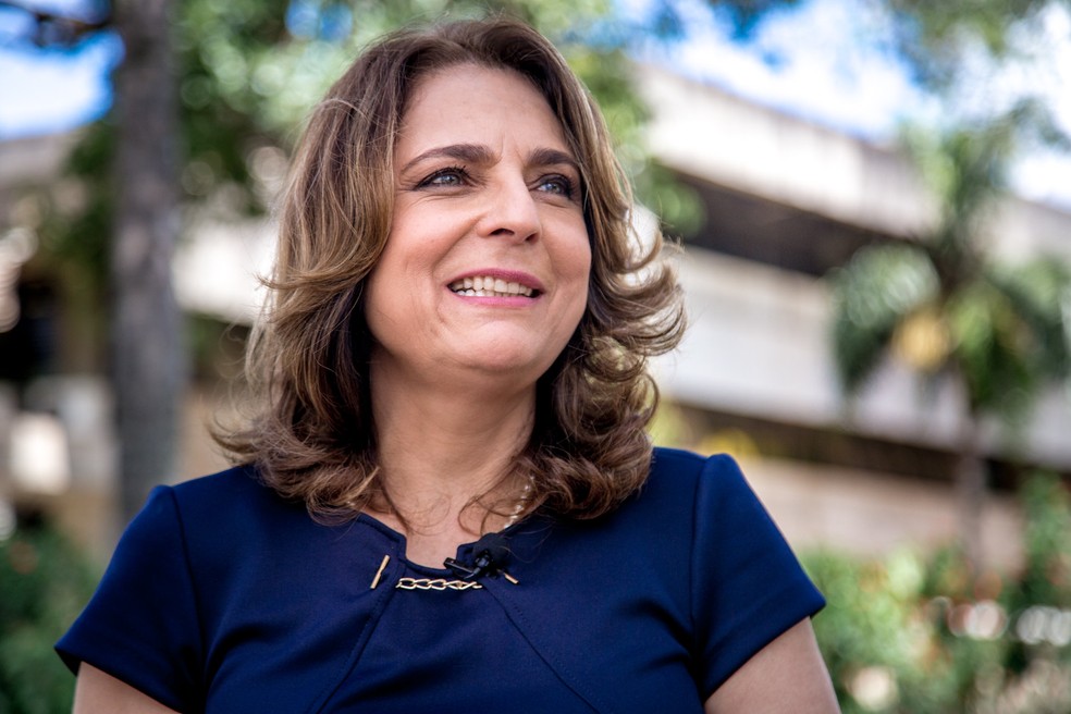 Reitora da Universidade de Brasília, Márcia Abrahão — Foto: Beto Monteiro / Secom UnB