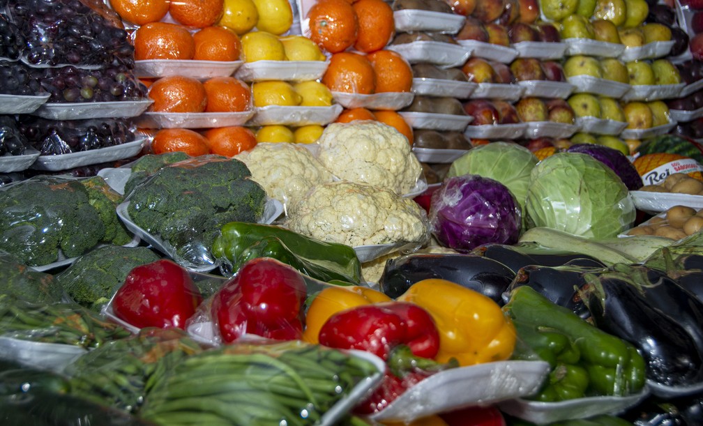 Legumes e verduras podem ser encontrados nas feiras de Palmas — Foto: Regiane Rocha/Prefeitura de Palmas