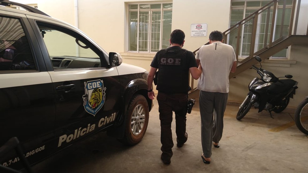 Procurado em lista do Ministério da Justiça é preso em Tejupá (SP) — Foto: Polícia Civil/Divulgação