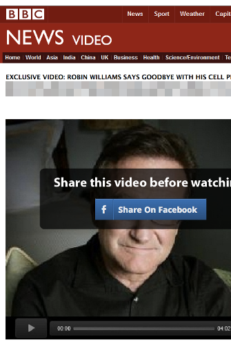 Suposto vídeo de despedida de Robin Williams espalha vírus ...