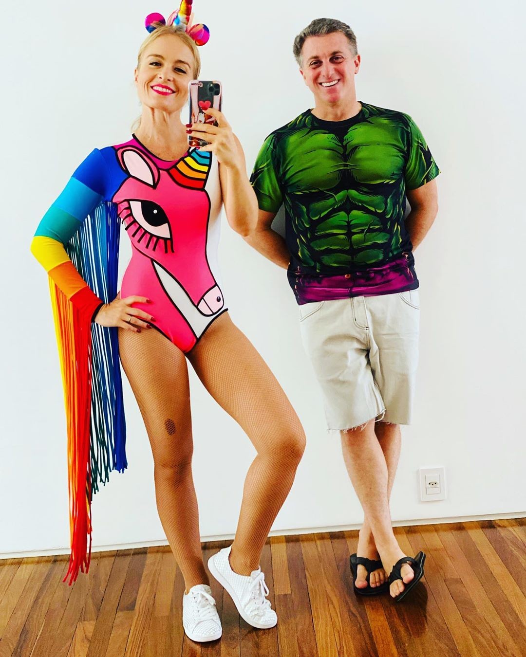 Angélica e Luciano Huck (Foto: Reprodução/Instagram)