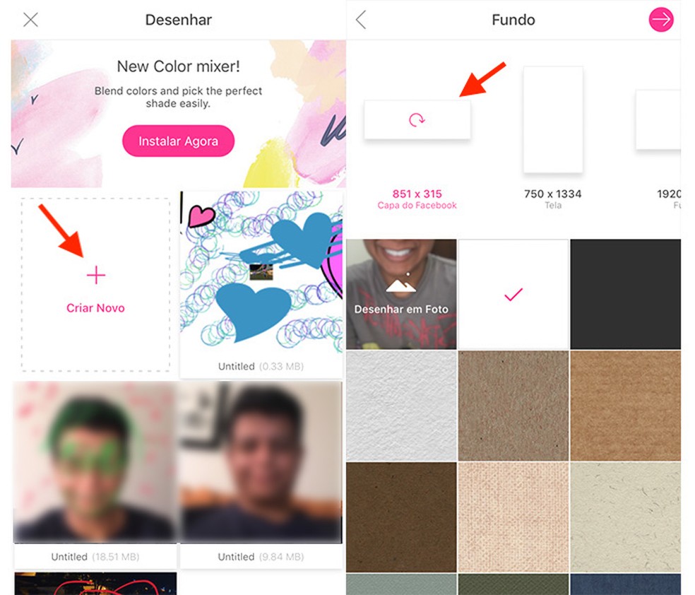 Como Criar Uma Foto De Capa Para Facebook Com O Picsart Editores Techtudo