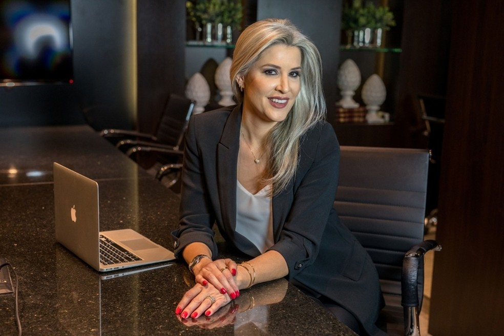 Lu Romancini é CEO da Troncos Romancini, que atua no setor agropecuário  — Foto: Divulgação