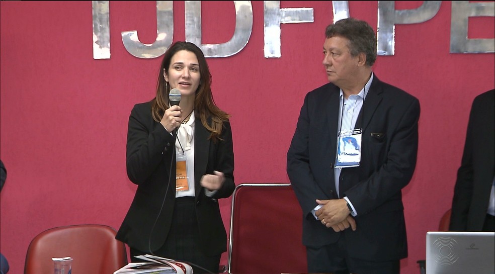 Jo�o Bosco Luz � acusado por alguns dirigentes e ex-funcion�rios da FPF de ter beneficiado Michelle nas elei��es deste ano � Foto: Reprodu��o / TV Cabo Branco