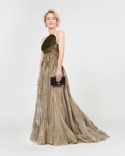 Gillian Anderson veste Christian Dior