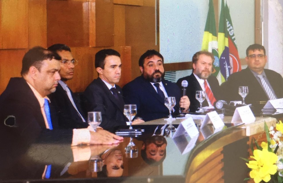 Operação do Gaeco e MPCE revela esquema criminoso entre advogados e servidores do TJCE com facções criminosas no Ceará — Foto: Fabiane de Paula/ SVM