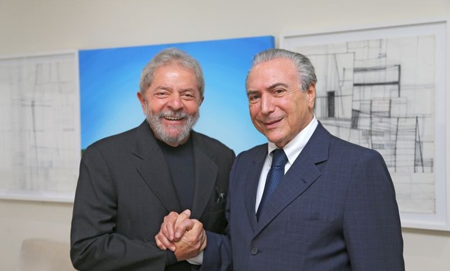 Michel Temer e Lula (Foto: Ricardo Stuckert)