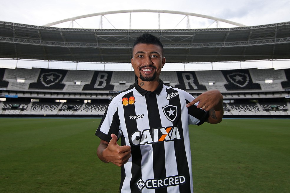 Kieza disse que estava guardando os gols para o Botafogo (Foto: Vitor Silva/SSPress/Botafogo)