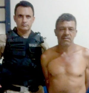 Homem é preso suspeito de matar mulher em Acreúna (Foto: Divulgação/PM TO)