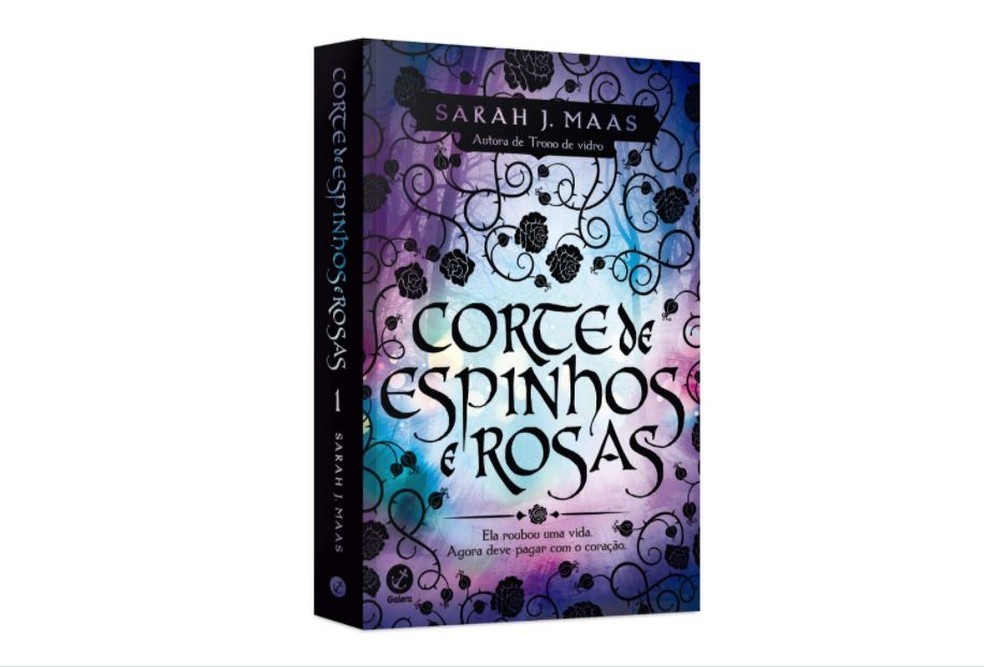 Obra de autoria da renomada escritora Sarah J. Mass, Corte de Espinhos e Rosas é o livro um da série que carrega o mesmo nome (Foto: Reprodução/Amazon)
