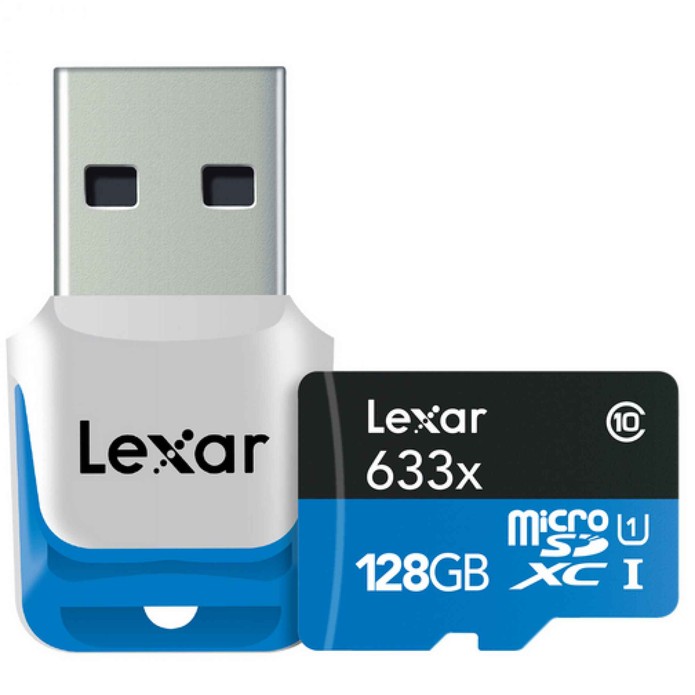 Lexar 633x está na lista de cartões indicados pelo site oficial da GoPro (Foto: Divulgação/Lexar)