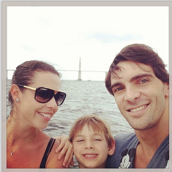 Giba passeia com a família (Foto: Reprodução/Instagram)