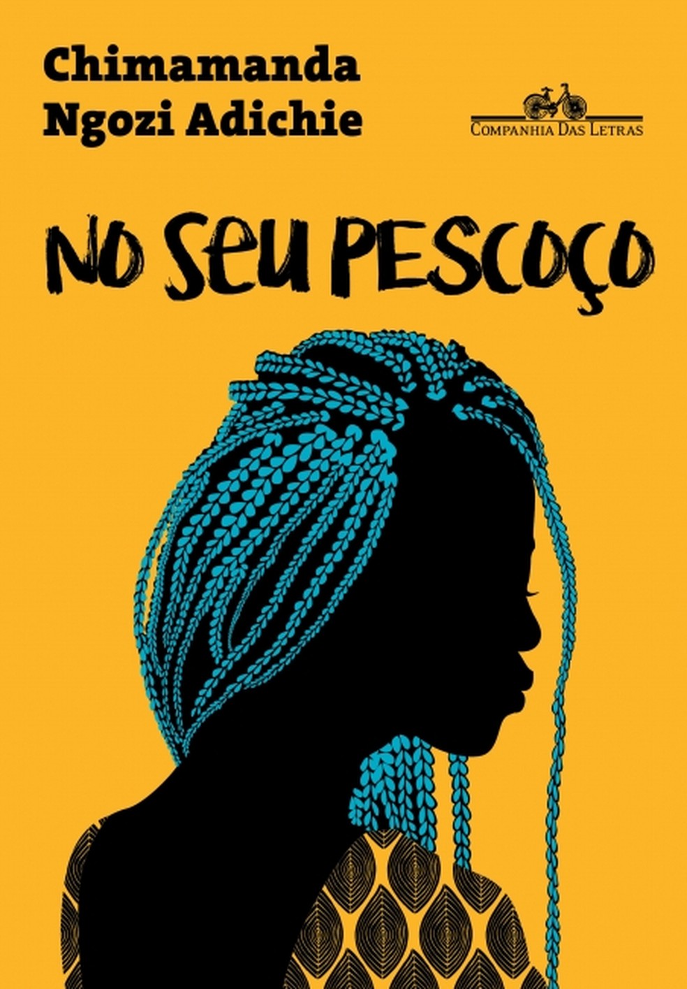 No seu pescoço, Chimamanda Ngozi Adichie — Foto: Reprodução