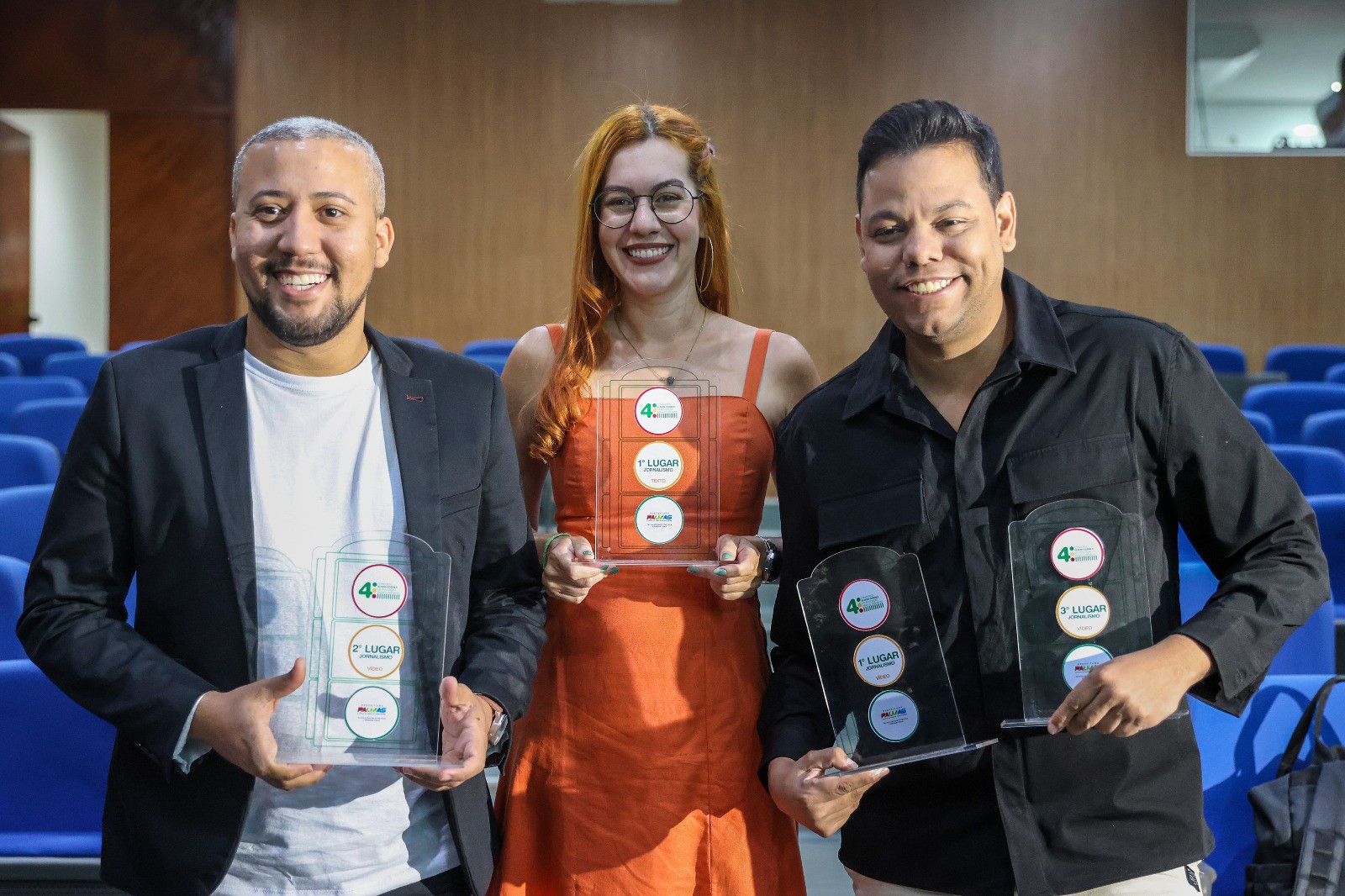 Jornalistas do Grupo Jaime Câmara são premiados com reportagens que abordam a segurança no trânsito