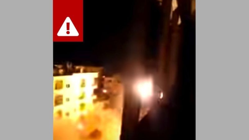 BBC Esta gravação é na verdade um vídeo de combates na Síria (Foto: Youtube)