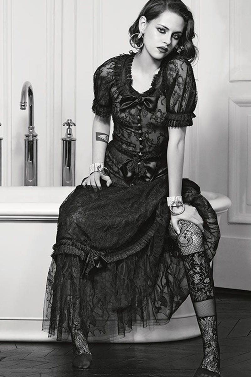 Kristen Stewart em ensaio para a Chanel (Foto: reprodução)