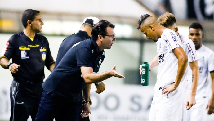 Enderson Moreira, Santos X Bahia (Foto: Getty Images)