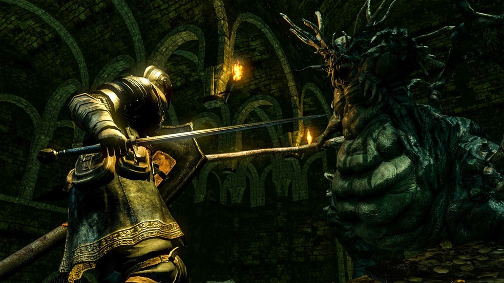 O primeiro Dark Souls revolucionou o mundo dos games e é até hoje lembrado com carinho pelos fãs — Foto: Reprodução/Steam