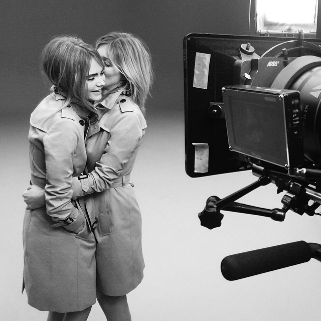 Cara Delevingne e Kate Moss (Foto: Reprodução/Instagram)