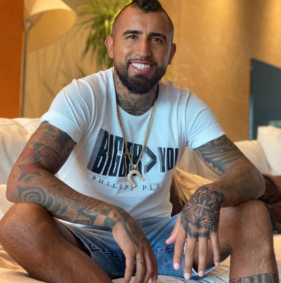 As tatuagens de Arturo Vidal, novo reforço do Flamengo - GQ