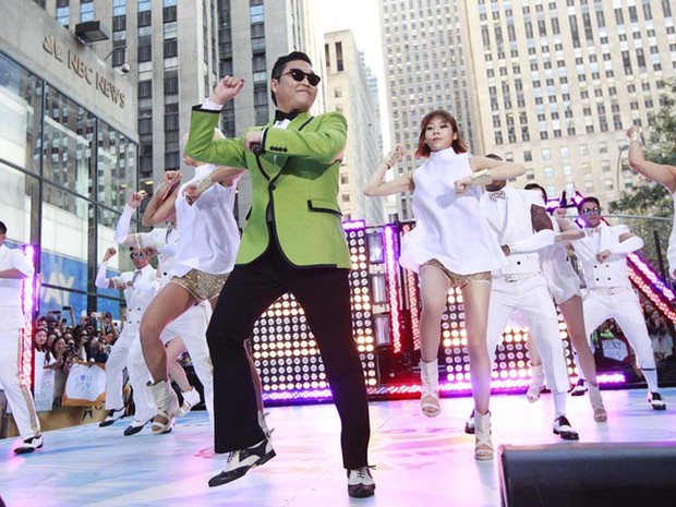 cantor sul-coreano Psy se apresentou nesta sexta (14) no programa da NBC 'Today', em Nova York. (Foto: Brendan McDermid/Reuters) cantor sul-coreano Psy se apresentou nesta sexta (14) no programa da NBC 'Today', em Nova York. (Foto: Brendan McDermid/Reuters)