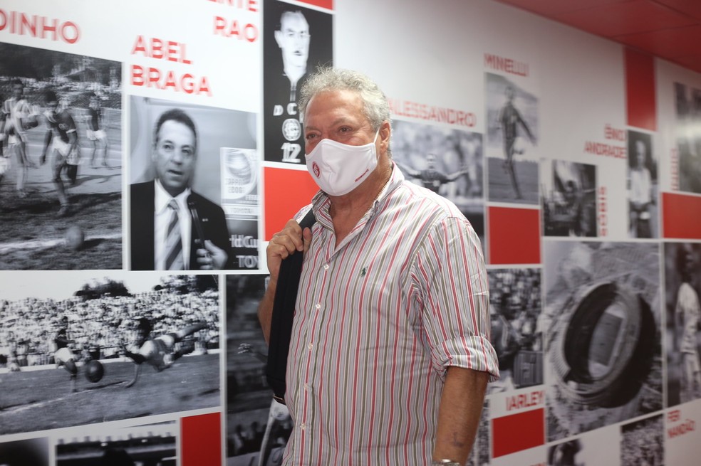 Abel Braga ser&aacute; o t&eacute;cnico com mais partidas pelo Inter &mdash; Foto: Ricardo Duarte/Divulga&ccedil;&atilde;o, Inter
