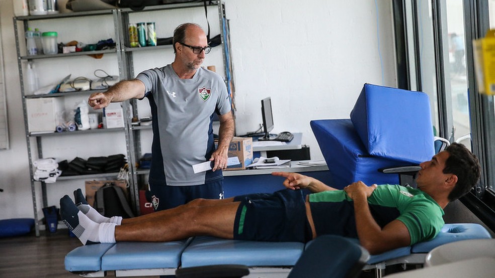 Problemas físicos também atrapalharam Ganso em 2020 — Foto: Lucas Merçon / Fluminense FC