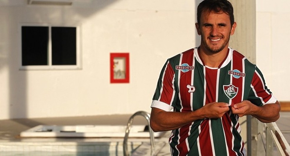 Lucas foi o último lateral-direito titular do Flu antes de Gilberto — Foto: Nelson Perez / Fluminense FC