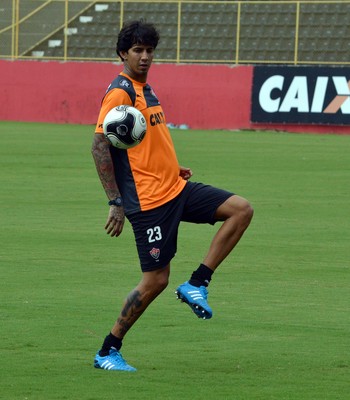 Victor Ramos; Vitória; Barradão; treino (Foto: Francisco Galvão/EC Vitória/Divulgação)