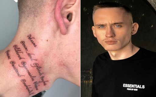 Processo de uma tatuagem no pescoço o que achou?
