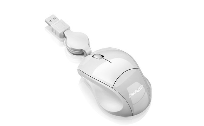 Mouses com fio costumam ser compatíveis com entrada USB (Foto: Divulgação/Multilaser)