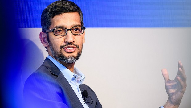 Sundar Pichai, CEO do Google Inc. (Foto: Divulgação/World Economic Forum/Manuel Lopez)