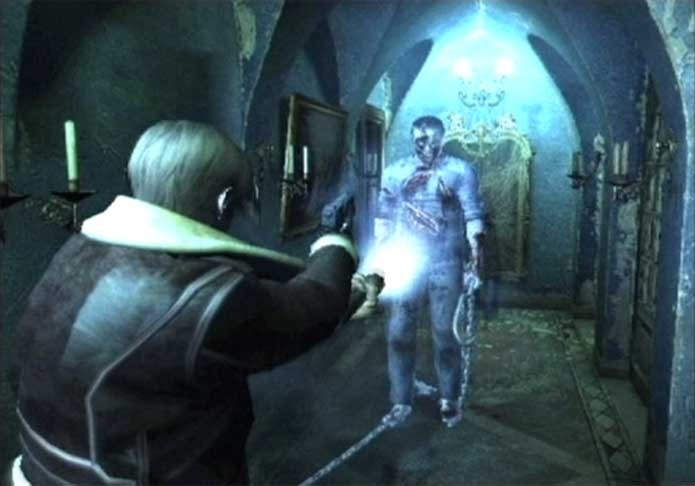 A versão cancelada de Resident Evil 4 trazia elementos paranormais (Foto: Reprodução/RE Archives)