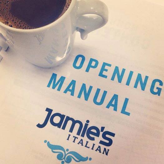 Preparativos para a abertura do Jamie's Italian São Paulo já começaram (Foto: Divulgação)